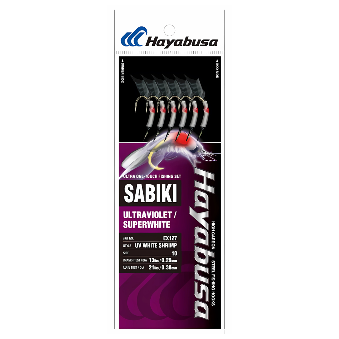 HAYABUSA S-650E Hage-Aurora Sabiki Rigs #8 - Crook And Crook Fishing...