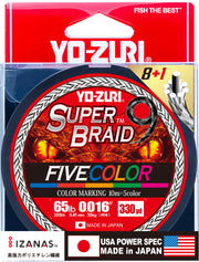 YO-ZURI SUPERBRAID 9 - Floating Braided Fishing LINE