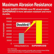 YO-ZURI SUPERBRAID 9 - Floating Braided Fishing LINE