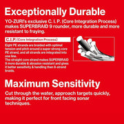 YO-ZURI SUPERBRAID 9 - Floating Braided Fishing LINE