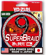 YO-ZURI SUPERBRAID 9 - Floating Braided Fishing LINE