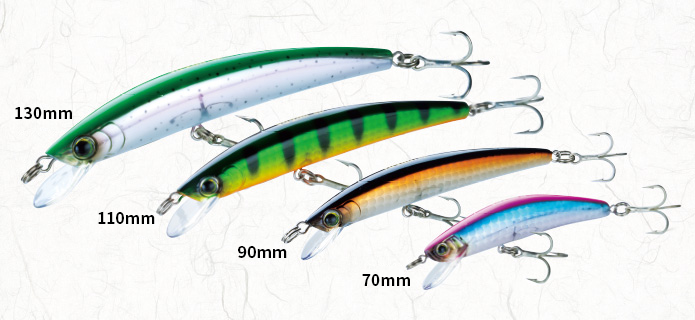 Y0-ZURI CRYSTAL® MINNOW FLOATING 110MM