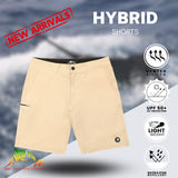 BOB MARLIN HYBRID SHORTS (RECYCLED FABRIC)