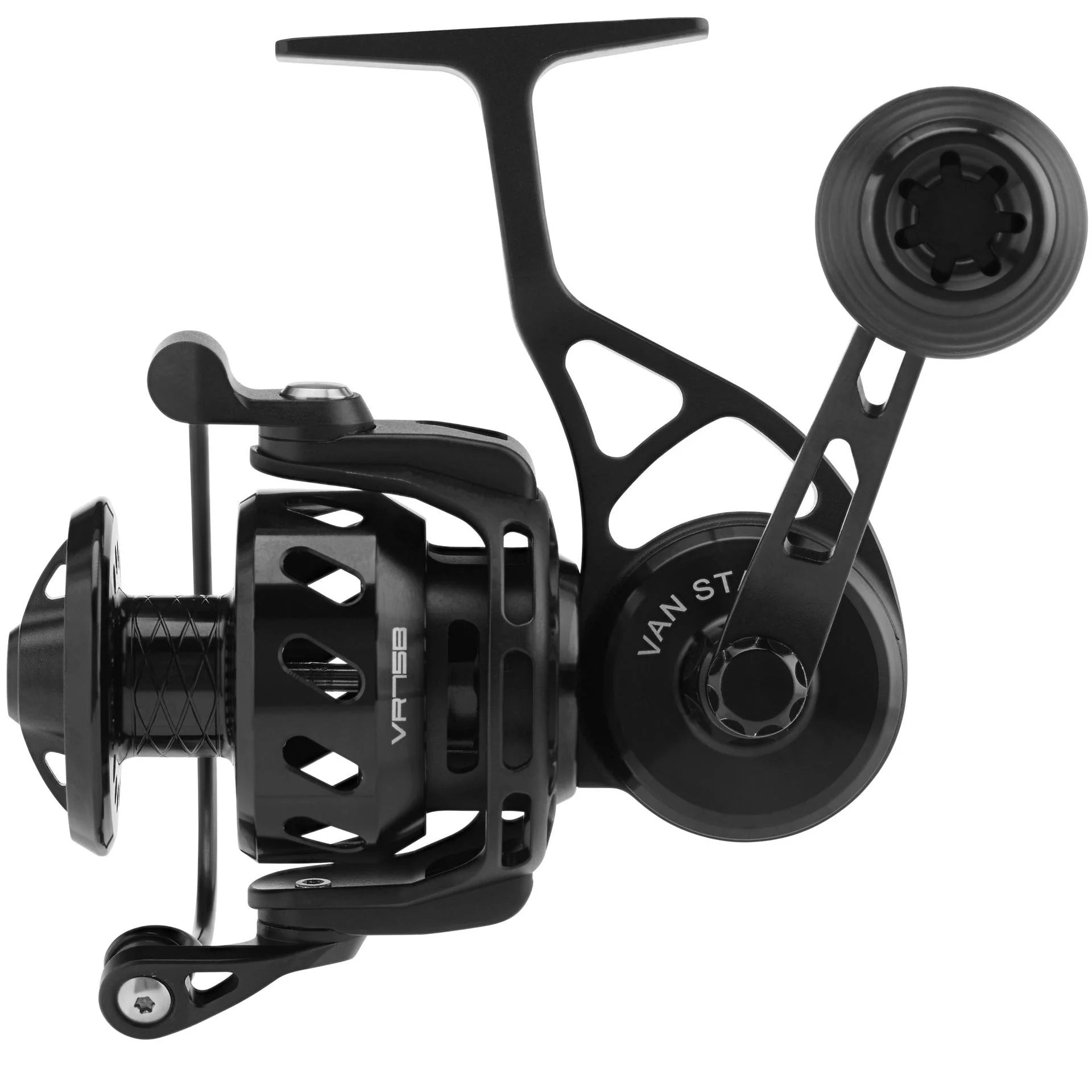 VR Bailed Black Spinning Reel