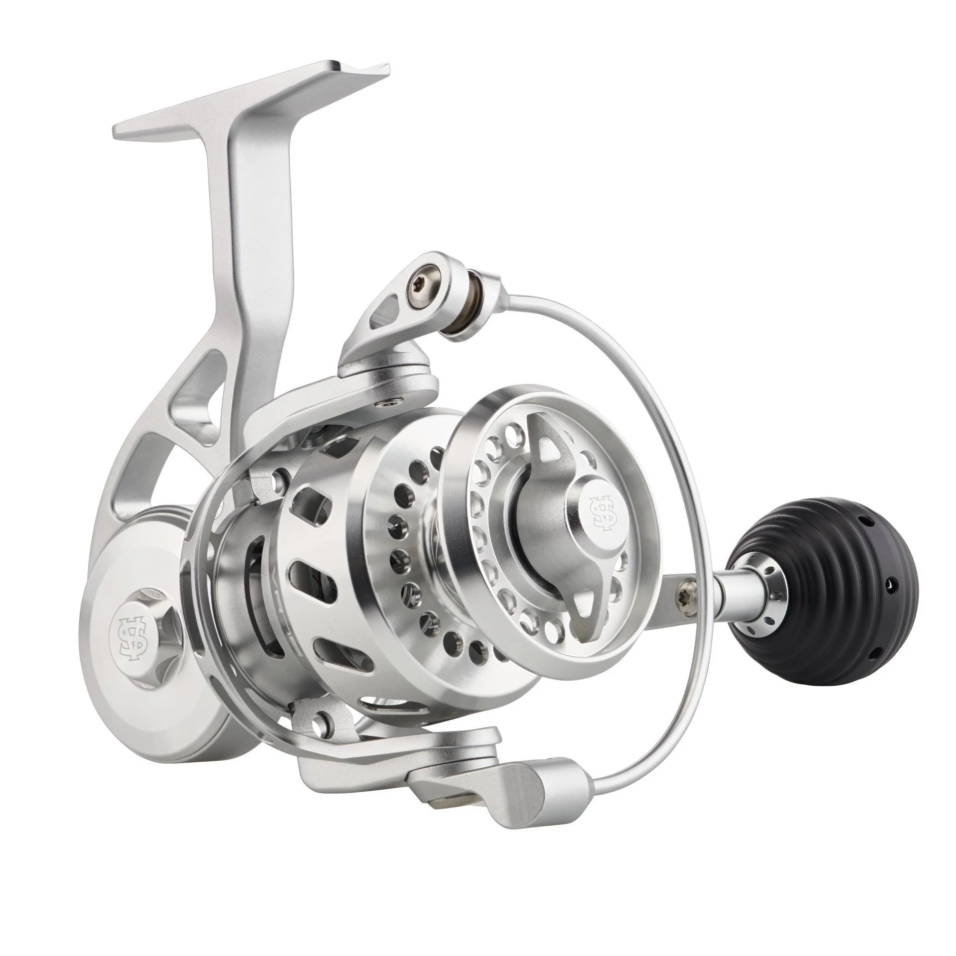 VR Bailed Silver Spinning Reel