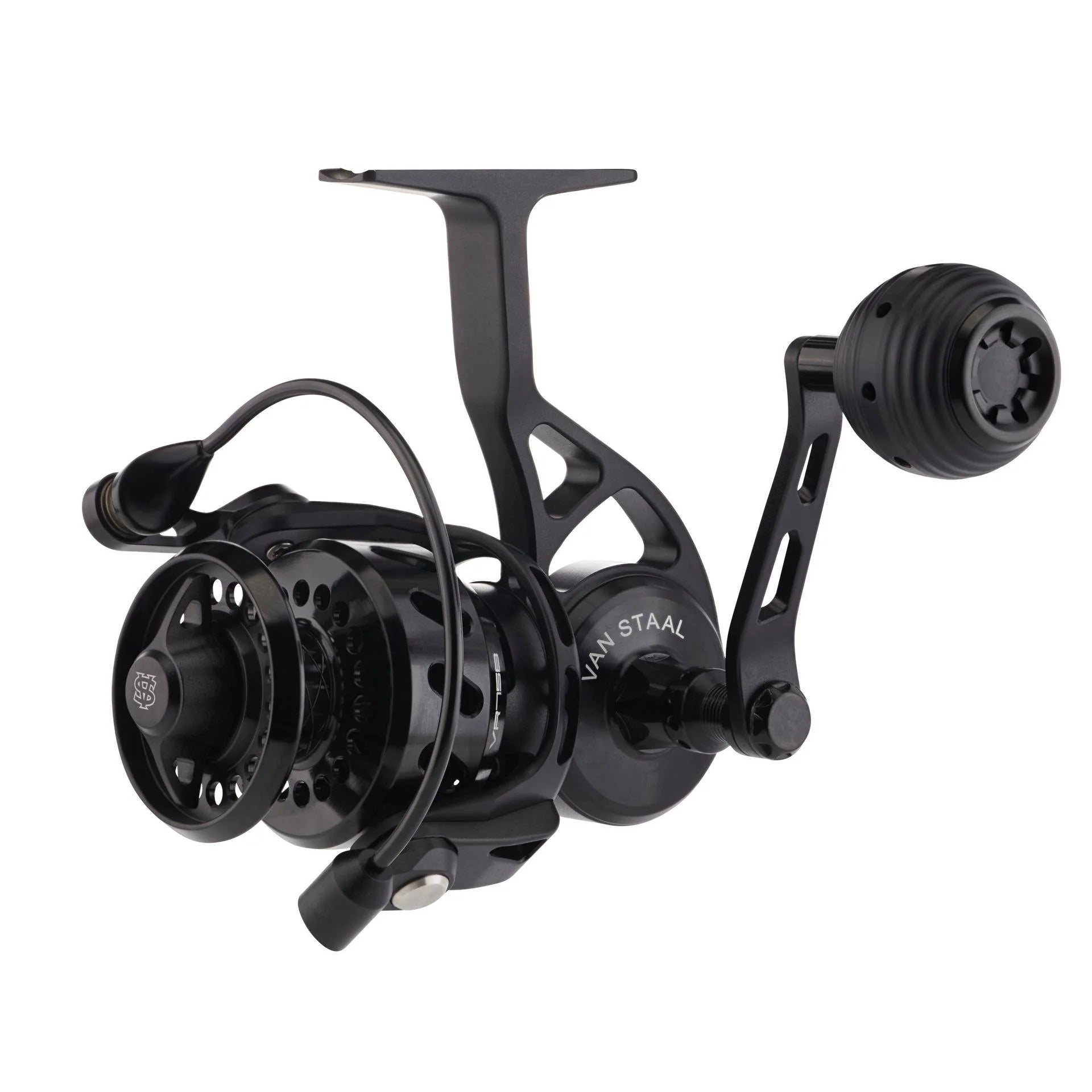 VR Bailed Black Spinning Reel